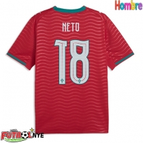 Camiseta Portugal Pedro Neto #18 Primera Equipación Mundial 2026 manga corta